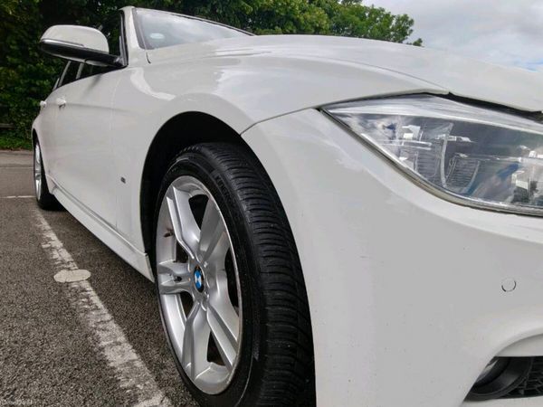 BMW 3-Series Saloon, Petrol Plug-in Hybrid, 2018, White