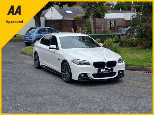 BMW 5-Series Saloon, Diesel, 2016, White