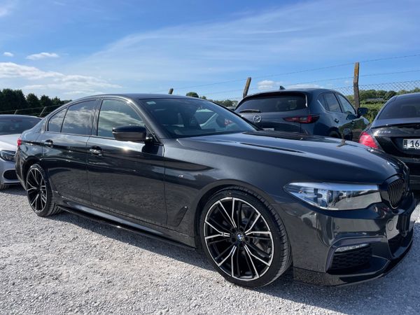 BMW 5-Series Saloon, Petrol, 2018, Grey