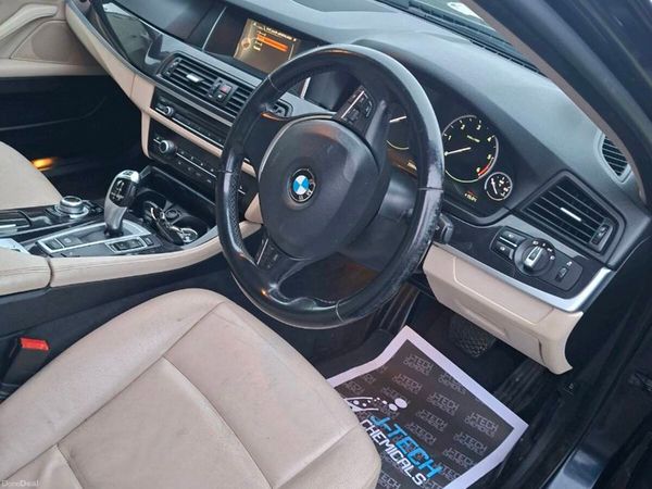 BMW 5-Series Saloon, Diesel, 2015, Blue