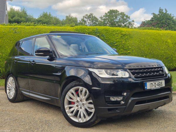 Land Rover Range Rover Sport SUV, Diesel, 2017, Black