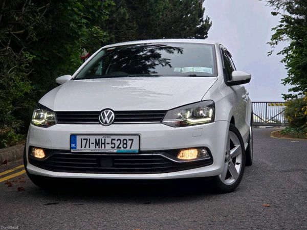 Volkswagen Polo Hatchback, Petrol, 2017, White