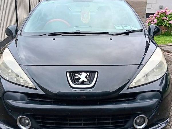 Peugeot 207 Convertible, Petrol, 2007, Black