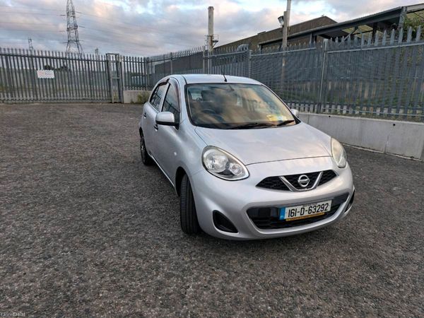 Nissan March Hatchback, Petrol, 2016, Silver