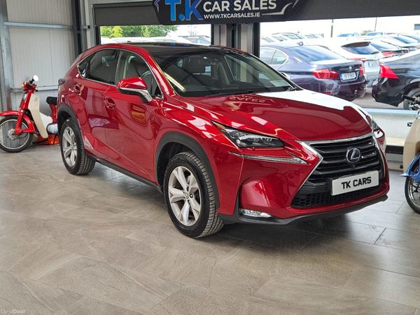 Lexus NX SUV, Petrol Hybrid, 2016, Red