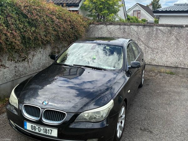 BMW 5-Series Saloon, Diesel, 2008, Black