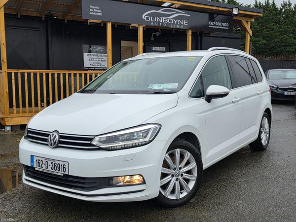 Volkswagen Touran MPV, Petrol, 2016, White