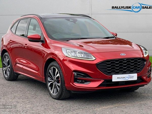 Ford Kuga SUV, Petrol Hybrid, 2023, Red