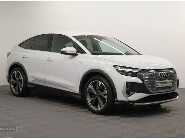 Audi Q4 SUV, Electric, 2023, White