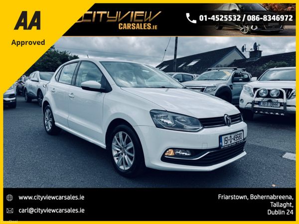 Volkswagen Polo Hatchback, Petrol, 2015, White