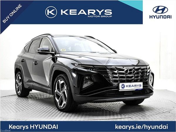 Hyundai Tucson SUV, Petrol Hybrid, 2021, Black
