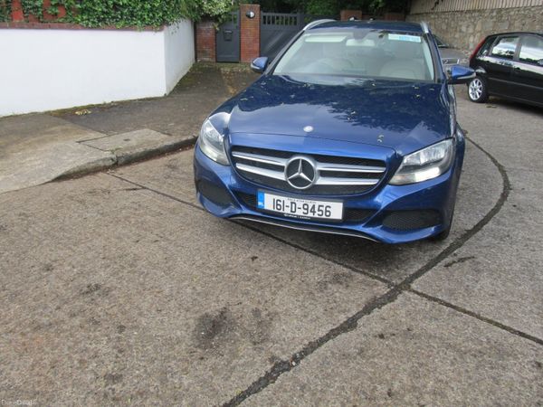 Mercedes-Benz C-Class Estate, Petrol, 2016, Blue