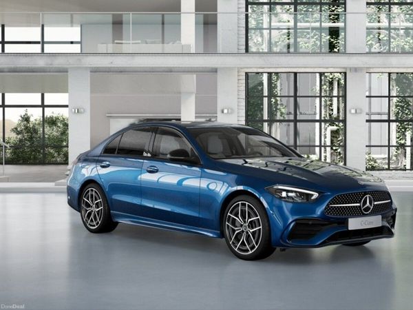 Mercedes-Benz C-Class Saloon, Diesel Hybrid, 2026, Blue