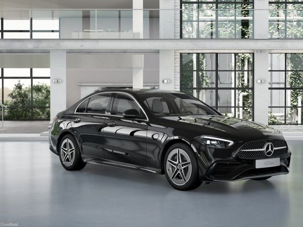 Mercedes-Benz C-Class Saloon, Diesel Hybrid, 2026, Black