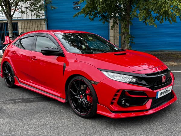 Honda Civic Hatchback, Petrol, 2018, Red