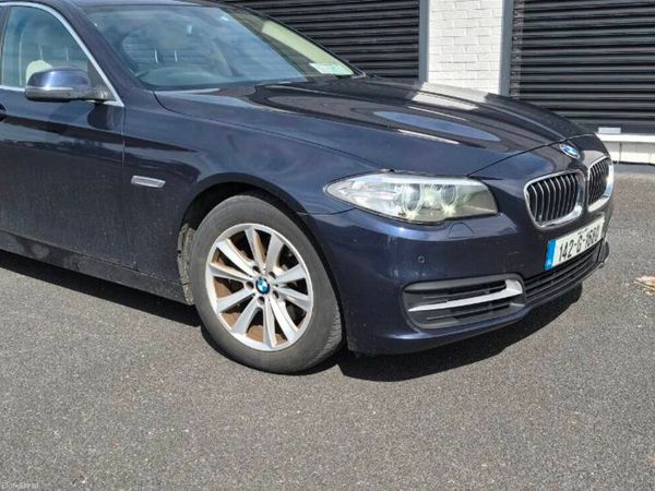 BMW 5-Series Saloon, Diesel, 2014, Blue