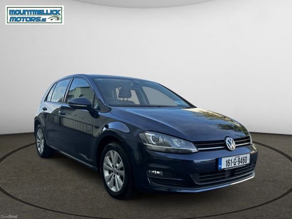 Volkswagen Golf Hatchback, Petrol, 2016, Blue