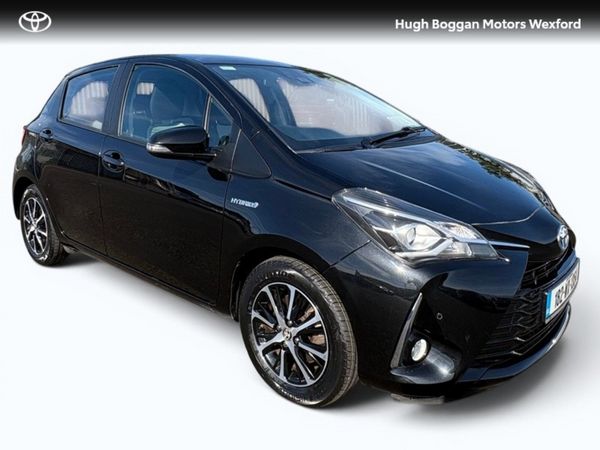 Toyota Yaris Hatchback, Petrol Hybrid, 2018, Black