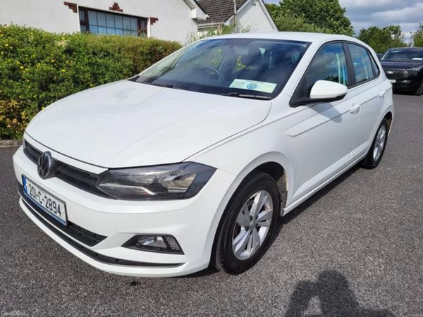 Volkswagen Polo Hatchback, Petrol, 2020, White