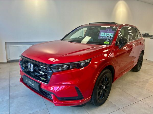 Honda CR-V SUV, Petrol Plug-in Hybrid, 2026, Red