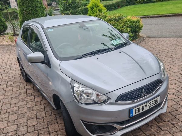 Mitsubishi Mirage Hatchback, Petrol, 2019, Silver