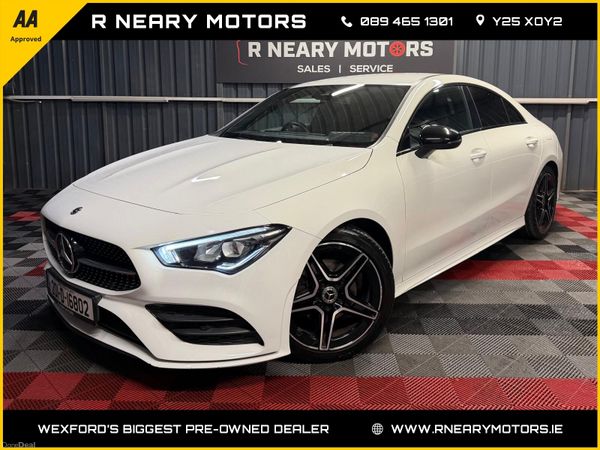 Mercedes-Benz CLA Saloon, Petrol, 2020, White