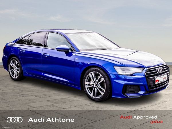 Audi A6 Saloon, Diesel, 2023, Blue