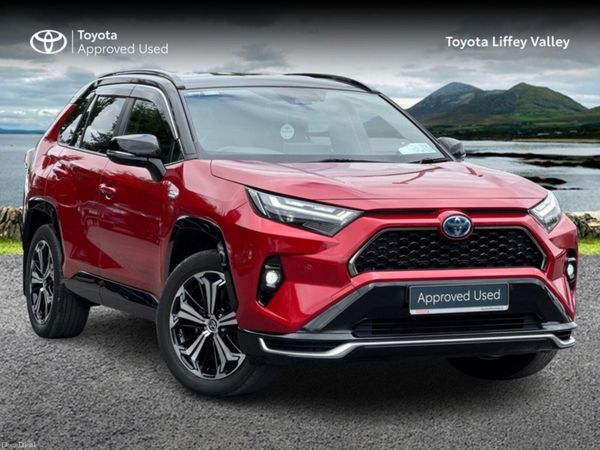 Toyota RAV4 Estate, Petrol Plug-in Hybrid, 2022, Red