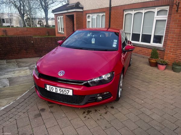 Volkswagen Scirocco Hatchback, Petrol, 2009, Red