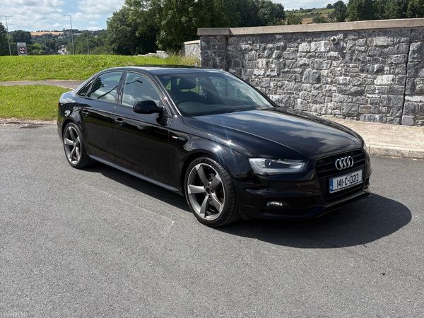Audi A4 Saloon, Diesel, 2014, Black