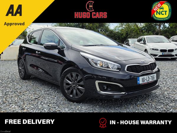 Kia Ceed Hatchback, Diesel, 2016, Black
