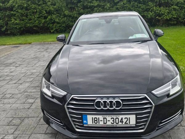 Audi A4 Saloon, Diesel, 2018, Black