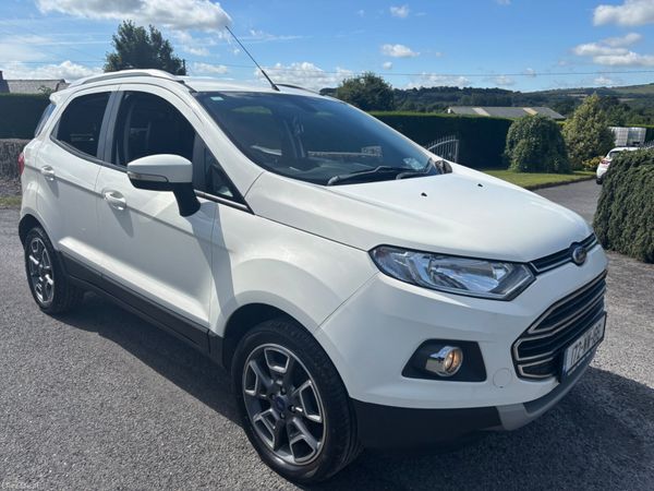 Ford EcoSport SUV, Petrol, 2017, White