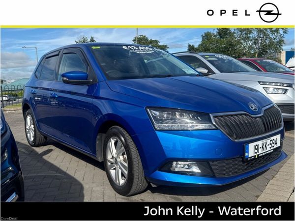 Skoda Fabia Hatchback, Petrol, 2019, Blue