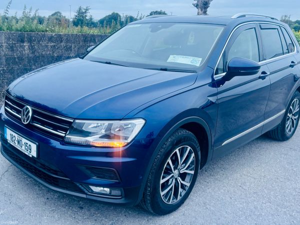 Volkswagen Tiguan SUV, Diesel, 2018, Blue