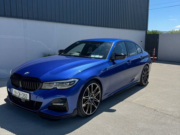 BMW 3-Series Saloon, Diesel, 2019, Blue