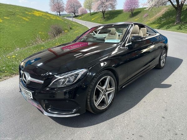 Mercedes-Benz C-Class Convertible, Petrol, 2018, Black