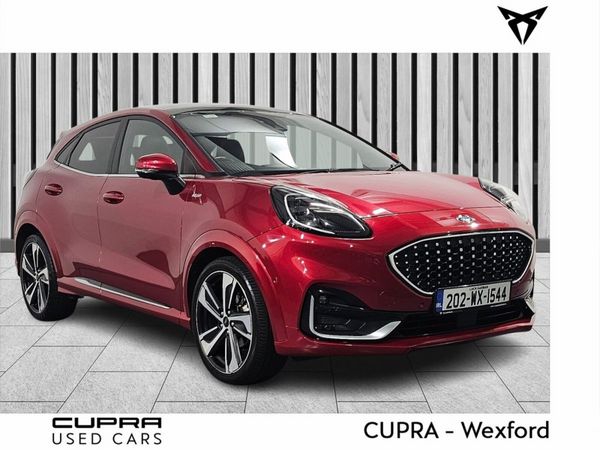 Ford Puma Hatchback, Petrol, 2020, Red