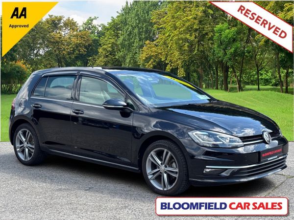 Volkswagen Golf Hatchback, Petrol, 2020, Black