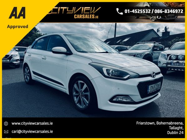 Hyundai i20 Hatchback, Petrol, 2017, White