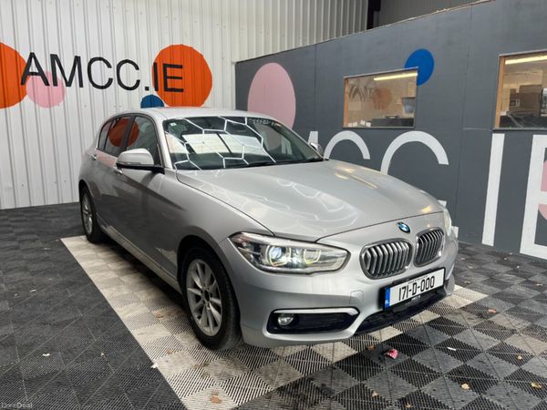 BMW 1-Series Hatchback, Diesel, 2017, Silver