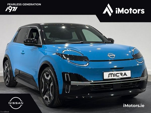 Nissan Micra Hatchback, Electric, 2026, Blue