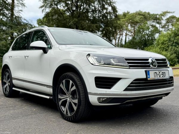 Volkswagen Touareg SUV, Diesel, 2017, White