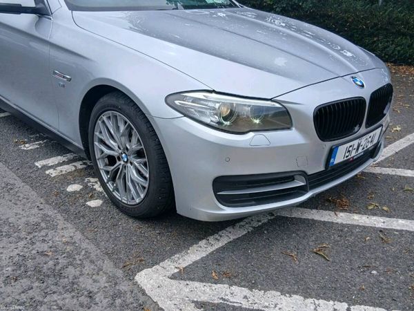 BMW 5-Series Saloon, Diesel, 2015, Silver