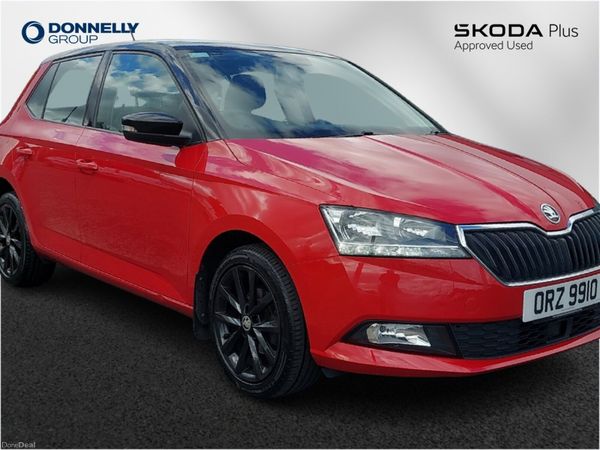 Skoda Fabia Hatchback, Petrol, 2019, Red