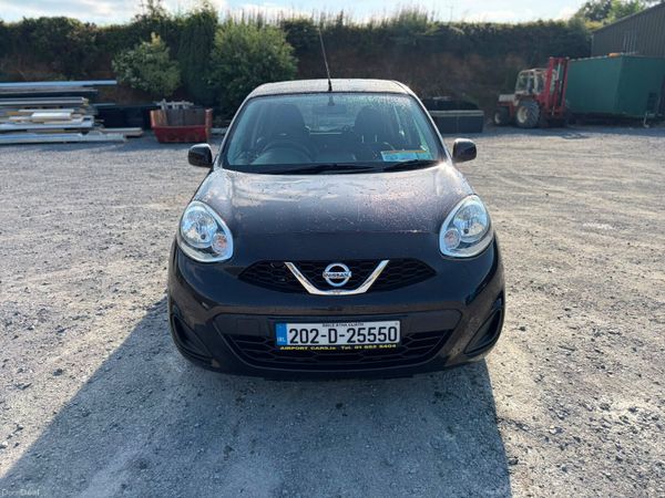 Nissan March Hatchback, Petrol, 2020, Black