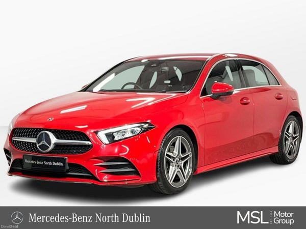 Mercedes-Benz A-Class Hatchback, Diesel, 2019, Red