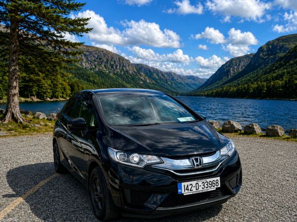 Honda Fit Hatchback, Petrol Hybrid, 2014, Black