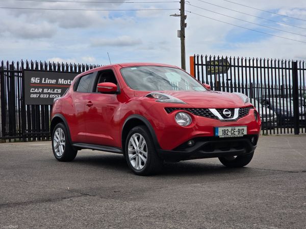 Nissan Juke SUV, Diesel, 2018, Red