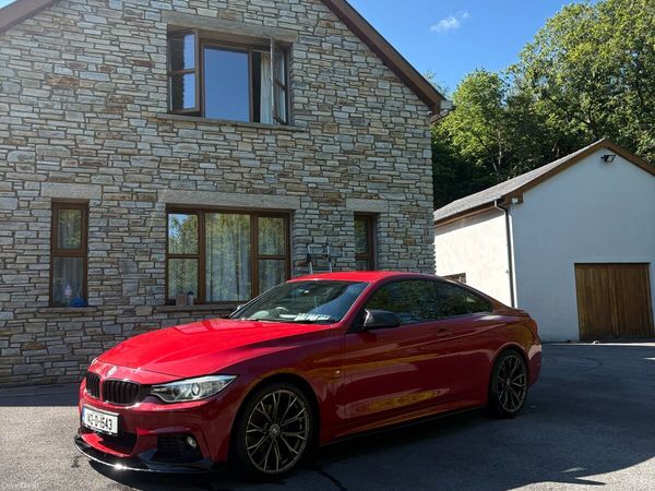 BMW 4-Series Coupe, Diesel, 2014, Red